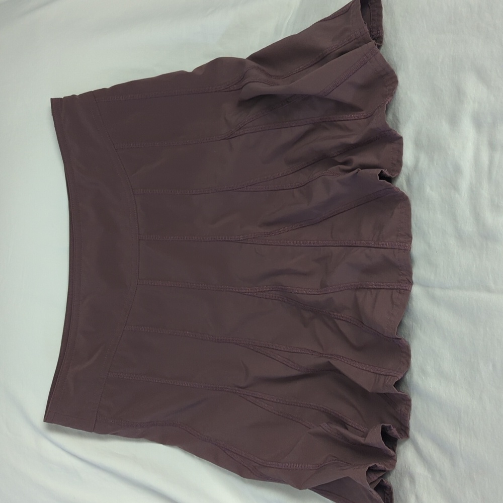 Athleta "Wear About" Pleated Active Skort - Mink/Mauve Size 4